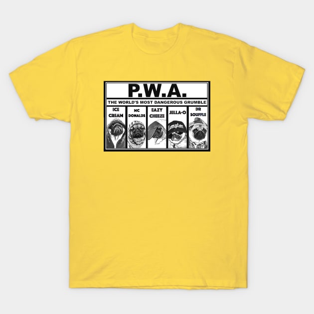 The World's Most Dangerous Grumble T-Shirt by darklordpug